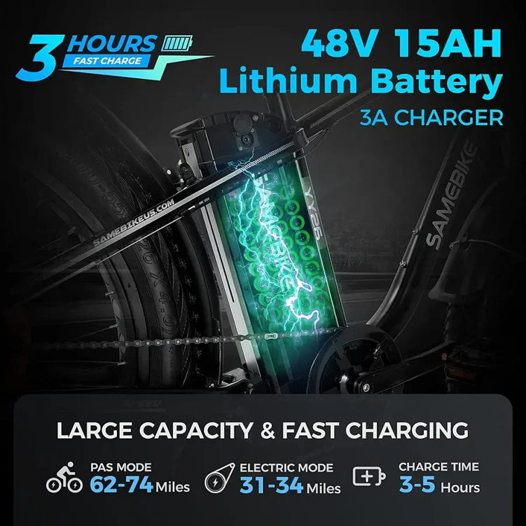 🔥Clearance Sale🔥✨Outdoor electric bike with 48V / 15Ah lithium battery✨