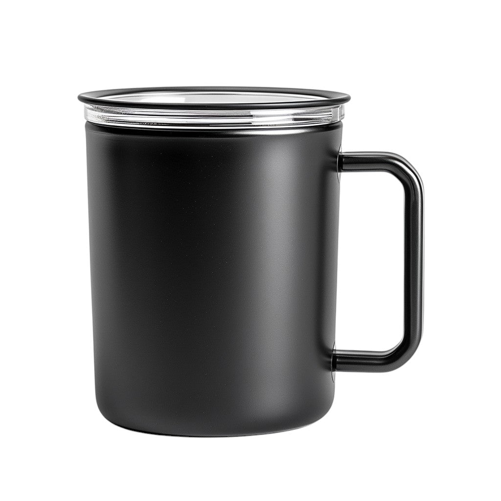 Aglplus 12oz Stainless Steel Vacuum Insulated Coffee Mug with Leak-Proof Lid - Double Wall Thermal Travel Tumbler for Hot & Cold Drinks