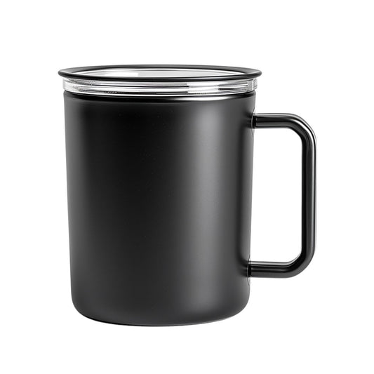 Aglplus 12oz Stainless Steel Vacuum Insulated Coffee Mug with Leak-Proof Lid - Double Wall Thermal Travel Tumbler for Hot & Cold Drinks