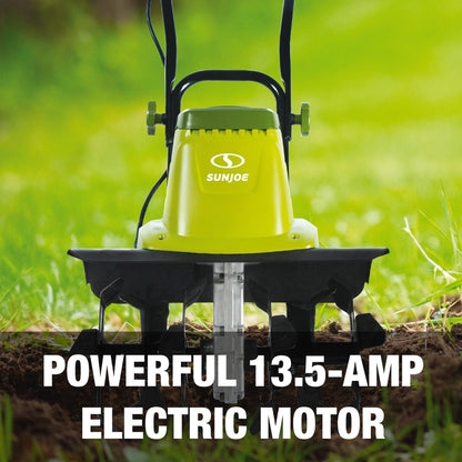 Sun Joe Electric Garden Tiller   Cultivator, 16 inch, 13.5 Amp