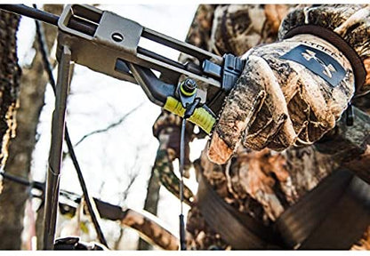 Summit Viper SD Climbing Treestand &ndash; Lightweight Aluminum, Foam Padded Seat, 300 lbs Capacity, Includes Safety Harness