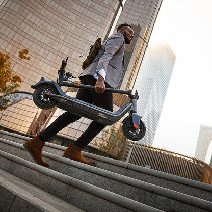 NIU – KQi3 Pro Foldable Electric Kick Scooter w/ 31 mi Max Operating Range & 20 mph Max Speed – Black