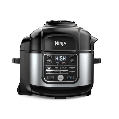 Ninja® Foodi® 10 in 1 6.5 Quart Pro Pressure Cooker Air Fryer Multicooker, Stainless, OS300: Home &amp; Kitchen