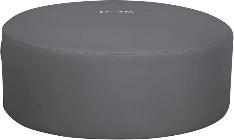 Inflatable Hot Tub Spa (71" x 26") | Portable Hot Tub with 2 Covers (1 Energy-Efficient Thermal Cover and 1 Standard Cover) | Fits Up to 2-4 Persons | Black