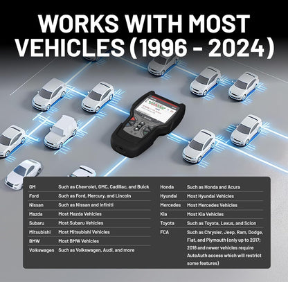 Innova 5610 OBD2 Bidirectional Scan Tool with Updates & Support