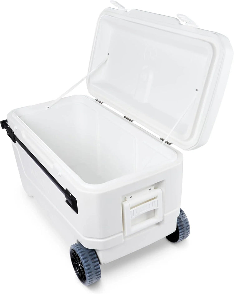 110QT Glide Cooler with Wheels and Telescoping Handle