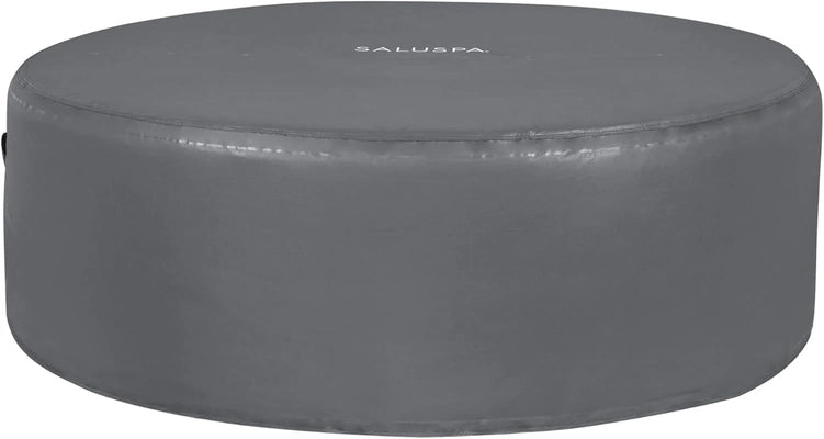 Inflatable Hot Tub Spa (71" x 26") | Portable Hot Tub with 2 Covers (1 Energy-Efficient Thermal Cover and 1 Standard Cover) | Fits Up to 2-4 Persons | Black