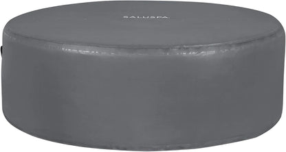Inflatable Hot Tub Spa (71" x 26") | Portable Hot Tub with 2 Covers (1 Energy-Efficient Thermal Cover and 1 Standard Cover) | Fits Up to 2-4 Persons | Black