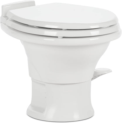 320 Series Standard Height RV Toilet - White