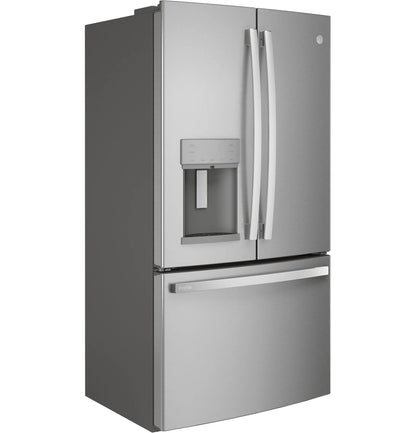 GE Profile™ Series ENERGY STAR® 27.7 Cu. Ft. Fingerprint Resistant French-Door Refrigerator with Hands-Free AutoFill