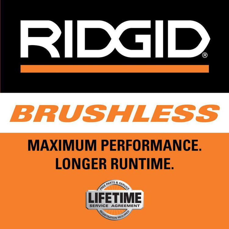 RIDGID 18V Brushless Cordless Nailer Combo Kit with Brad &amp; Finish Nailers, Battery &amp; Charger