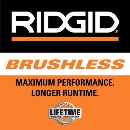 RIDGID 18V Brushless Cordless Nailer Combo Kit with Brad &amp; Finish Nailers, Battery &amp; Charger