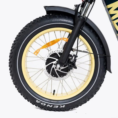 20 48V/14AH 750W Foldable Fat Tire Electric Trike, 330LBS