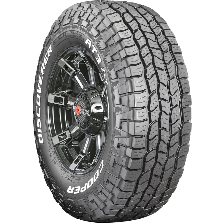Cooper Discoverer AT3 XLT All Terrain Tires 285/75R16 10 Ply E &ndash; Fits Light Trucks &amp; Hummer H3 Models