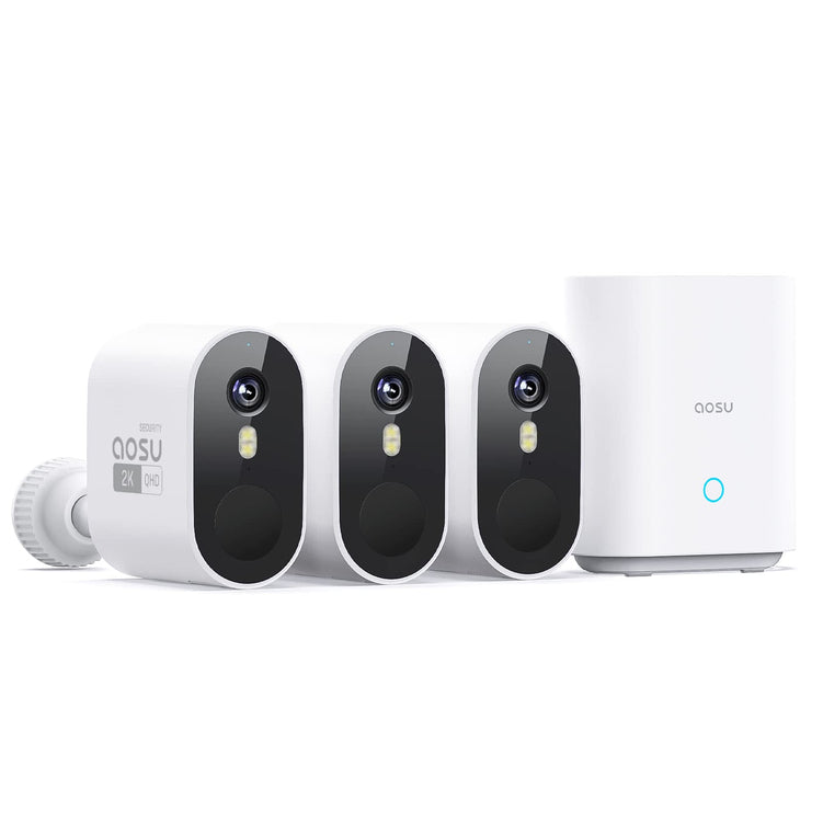 AOSU Security Cameras Wireless Outdoor Home System