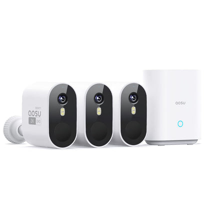 AOSU Security Cameras Wireless Outdoor Home System