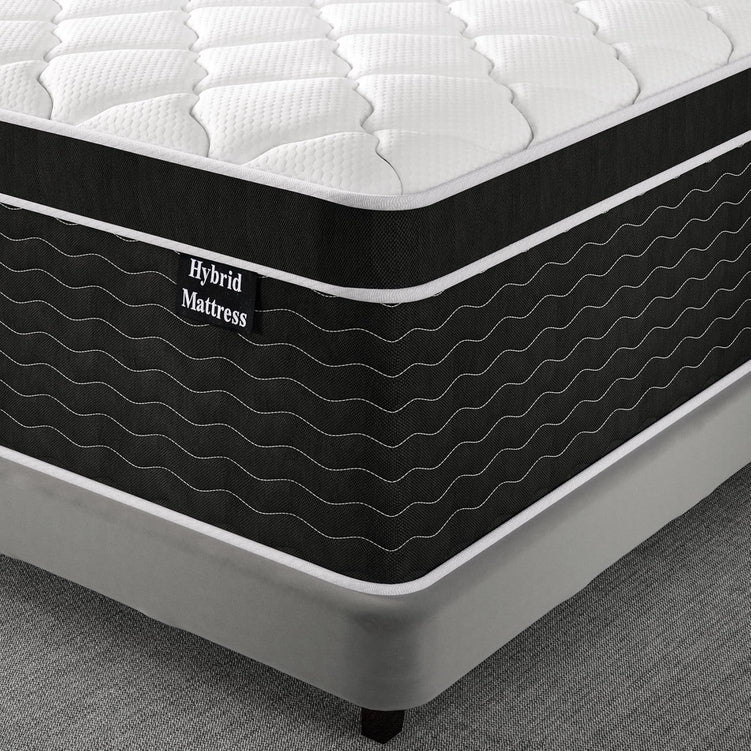 Full Size Mattress 10 Inch Full Size Mattress in a Box Medium Plush Hybrid Mattress