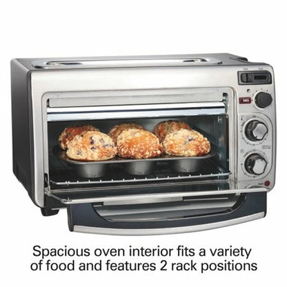 Hamilton Beach 2 in 1 Oven &amp; Toaster, Model# 31156