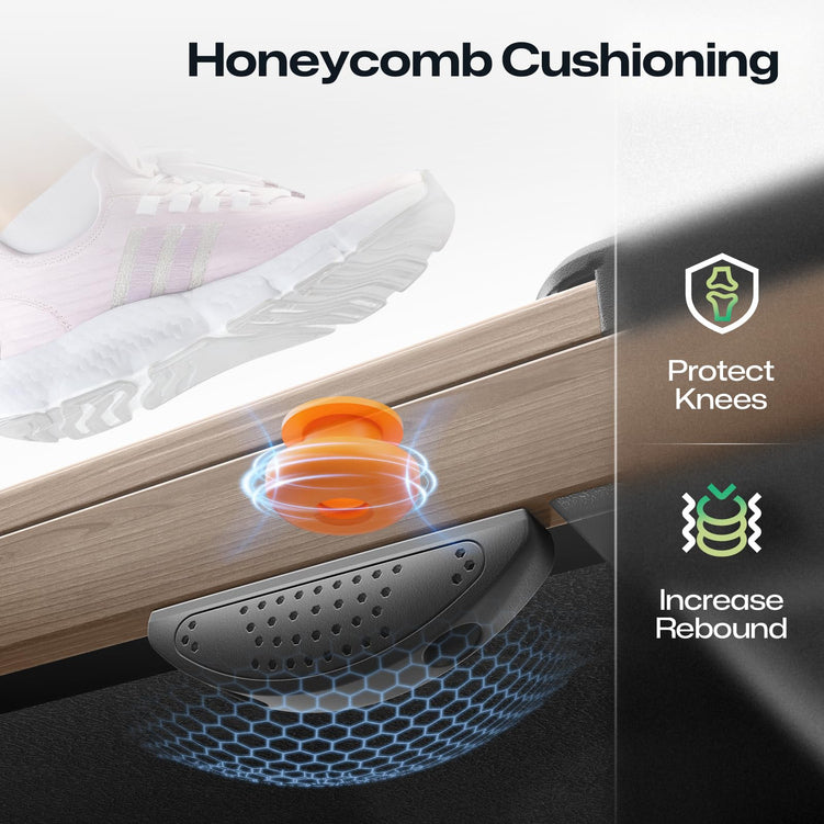 UREVO Smart Walking Pad, Compact Under Desk Treadmill