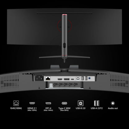 INNOCN 49" Curved Gaming Monitor, 144Hz, HDR400, USB-C, 49C1G