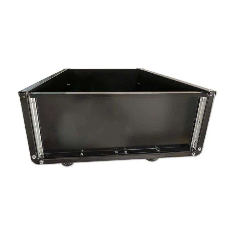 Utility Tow Behind Steel Dump Cart, 750 Pound Capacity