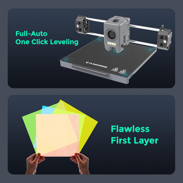 Adventurer 5M 3D Printer with Auto Leveling & High Speed