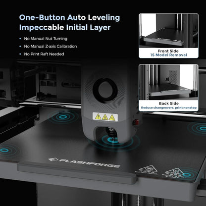 Adventurer 5M 3D Printer with Fully Auto Leveling