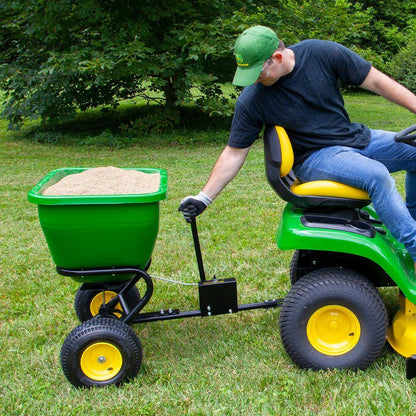John Deere 175 lb Tow Behind Broadcast Spreader