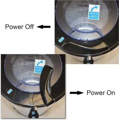 3200 rpm Portable Spin Dryer 110V/22lbs Stainless Steel
