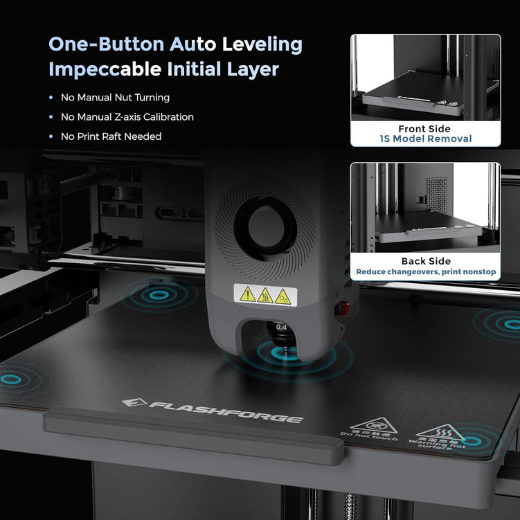 Adventurer 5M 3D Printer with Auto Leveling & High Speed