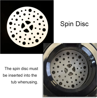 3200 rpm Portable Spin Dryer 110V/22lbs Stainless Steel