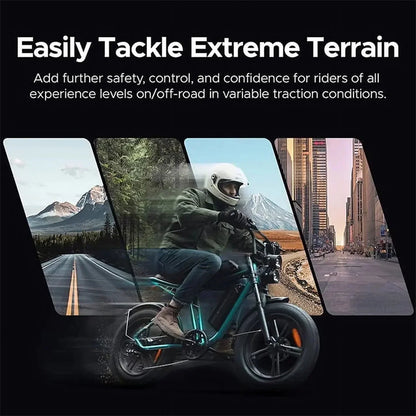 1000W Electric Bike for Adults, Retro-Style, 28mph, 94 Miles Range, 20′′x4.0′′ Fat Tires, Full Suspension, UL Certified