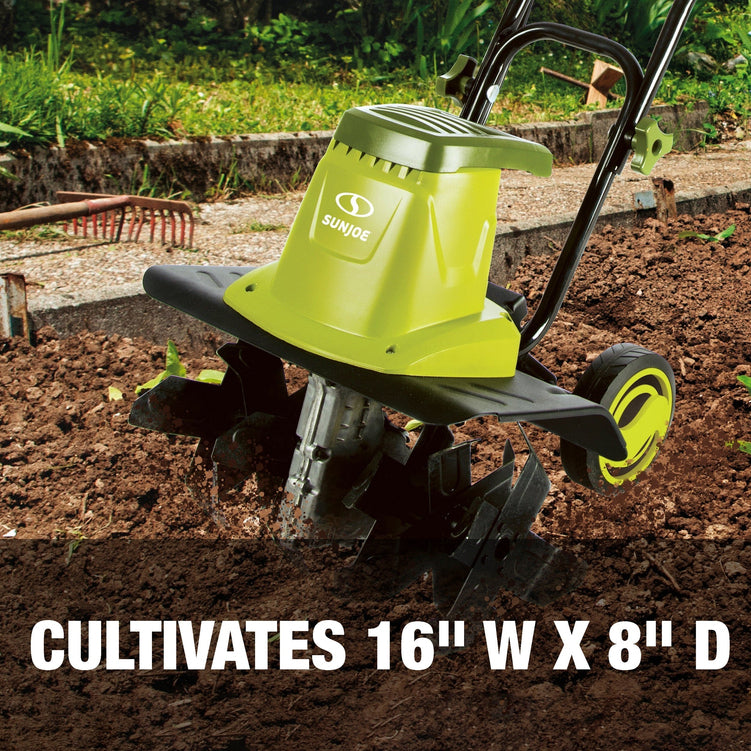 Sun Joe Electric Garden Tiller   Cultivator, 16 inch, 13.5 Amp
