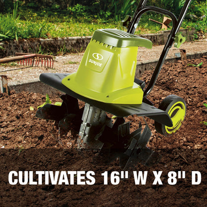 Sun Joe Electric Garden Tiller   Cultivator, 16 inch, 13.5 Amp