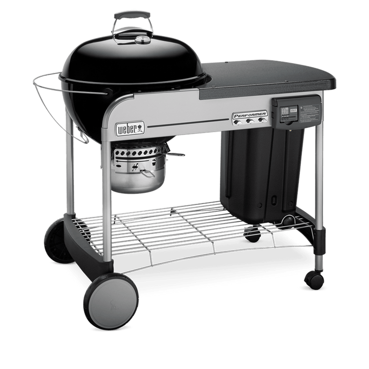 Weber Performer Deluxe 22′ Black Charcoal Grill
