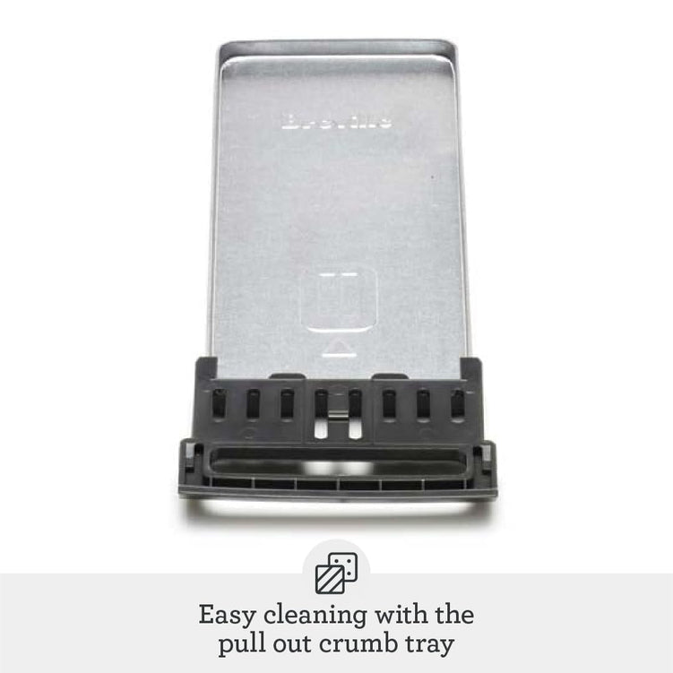 Breville Die-Cast Smart Toaster, 2-Slice, Brushed Stainless Steel