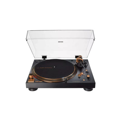 Audio Technica AT-LP120XUSB-BZ Direct Drive USB Turntable, Bronze – 3-Speed, Built-in Preamp, Vinyl to Digital Conversion