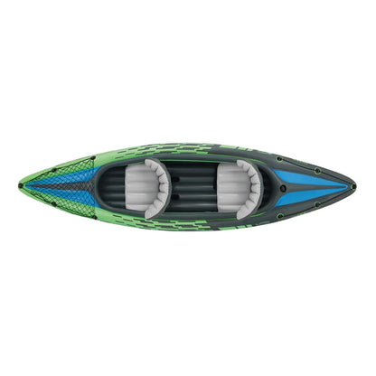 Intex Challenger K2 Inflatable Kayak with Oars and Hand Pump