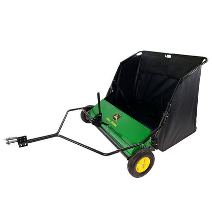 John Deere 42测 Tow-Behind Lawn Sweeper, 24 cu. ft. Capacity, Adjustable Brushes