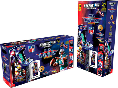 Arcade1Up &ndash; NFL Blitz Arcade with Riser and Lit Marquee &ndash; Multi