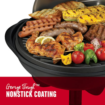 George Foreman Silver 12+ Servings Upto 15 Electric Grill
