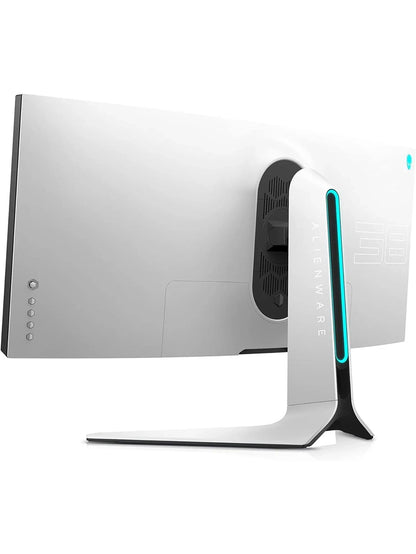 Alienware Ultrawide Curved Gaming Monitor 38 Inch, 144Hz Refresh Rate, 3840 x 1600 WQHD , IPS, NVIDIA G-SYNC Ultimate, 1ms Response Time, 2300R Curvature, VESA Display HDR 600, AW3821DW - White