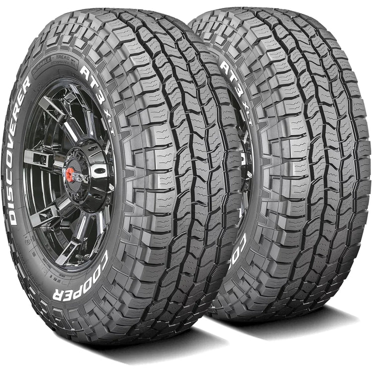 Cooper Discoverer AT3 XLT All Terrain Tires 285/75R16 10 Ply E &ndash; Fits Light Trucks &amp; Hummer H3 Models