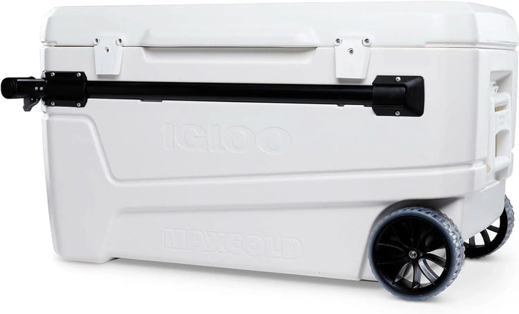 110QT Glide Cooler with Wheels and Telescoping Handle